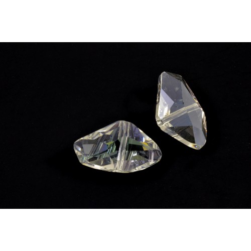 Swarovski galcatic bead (5556) 19x11mm crystal moonlight